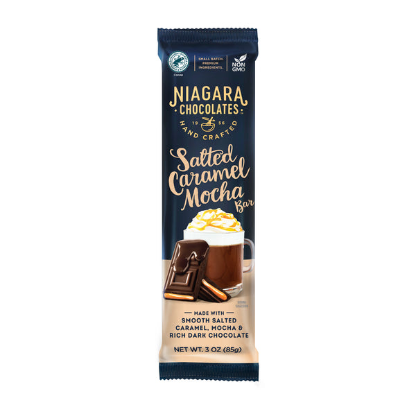 Salted Caramel Mocha 3oz Dark Chocolate Bar