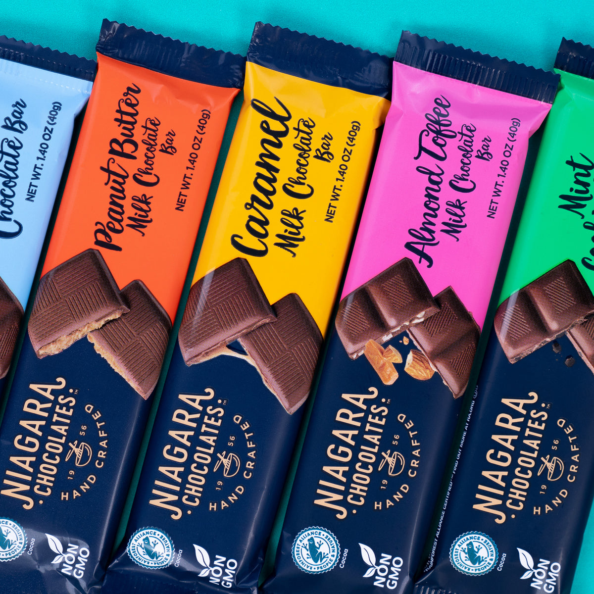 Chocolate Bar Variety 10 Pack (1.4oz) niagarachocolates