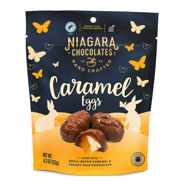 Milk Chocolate Caramel Eggs (4.3oz Bag)