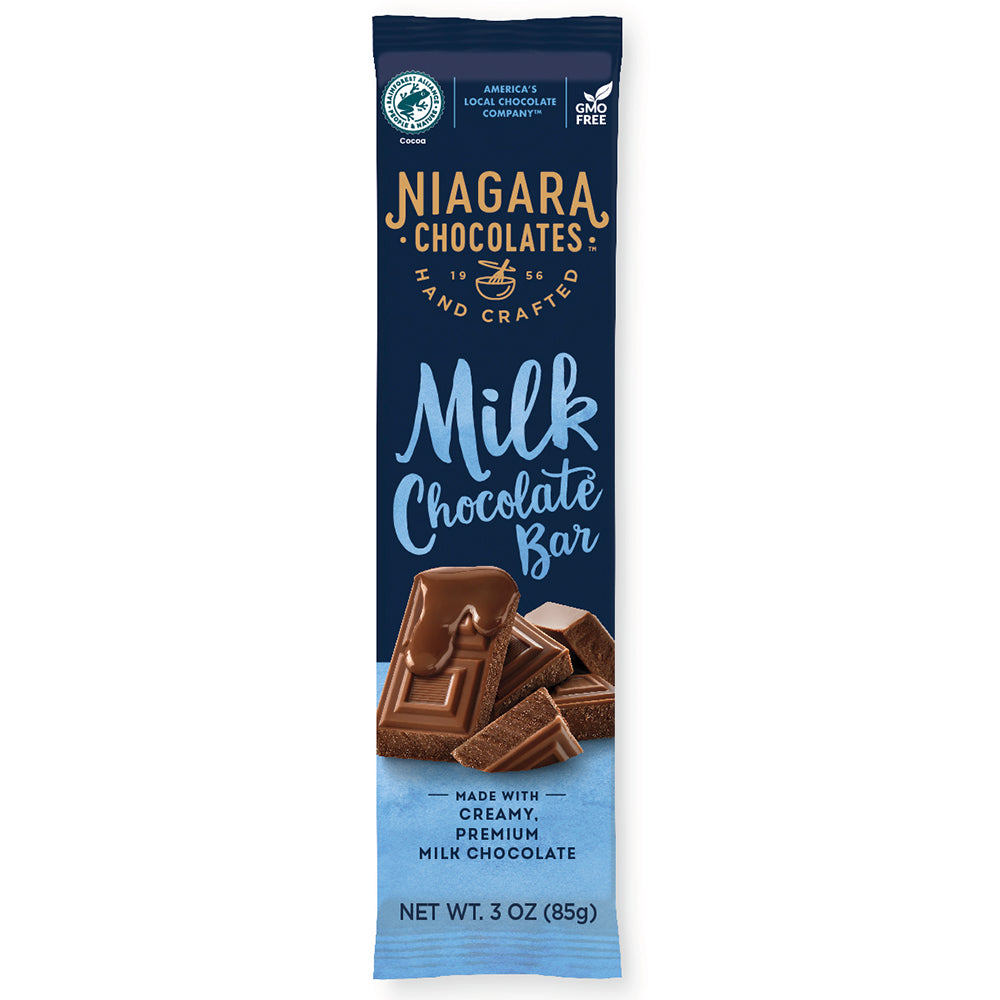 Milk Chocolate Bar Niagara Chocolates niagarachocolates