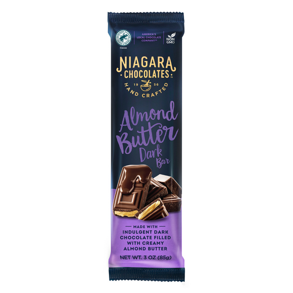 Dark Chocolate 3oz Almond Butter Bar