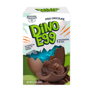 Milk Chocolate Dinosaur Surprise Egg - Niagara by Frey, Premium Chocolate
