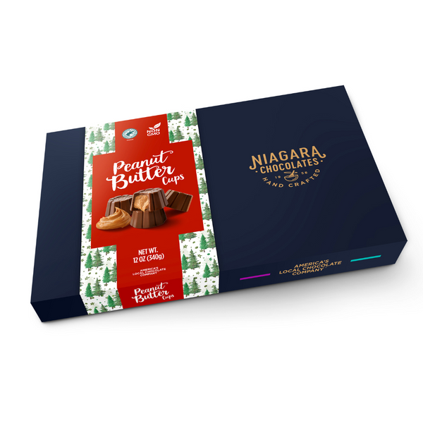 Milk Chocolate Peanut Butter Cups 12oz Holiday Gift Box