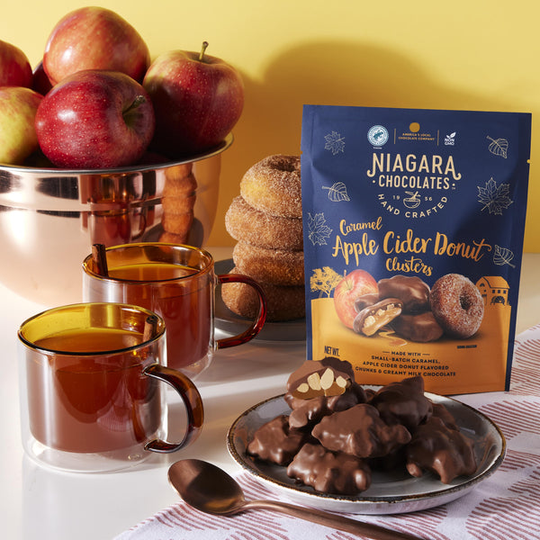 Milk Chocolate Caramel Apple Cider Donut Clusters (4.5oz Bag)