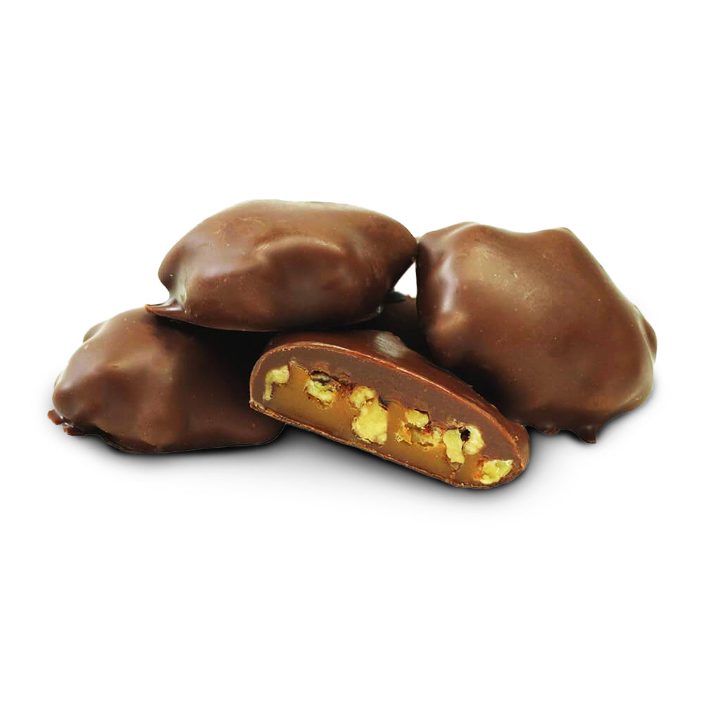 Milk Chocolate Pecan Caramel Cluster Gift Box (7.5oz) niagarachocolates