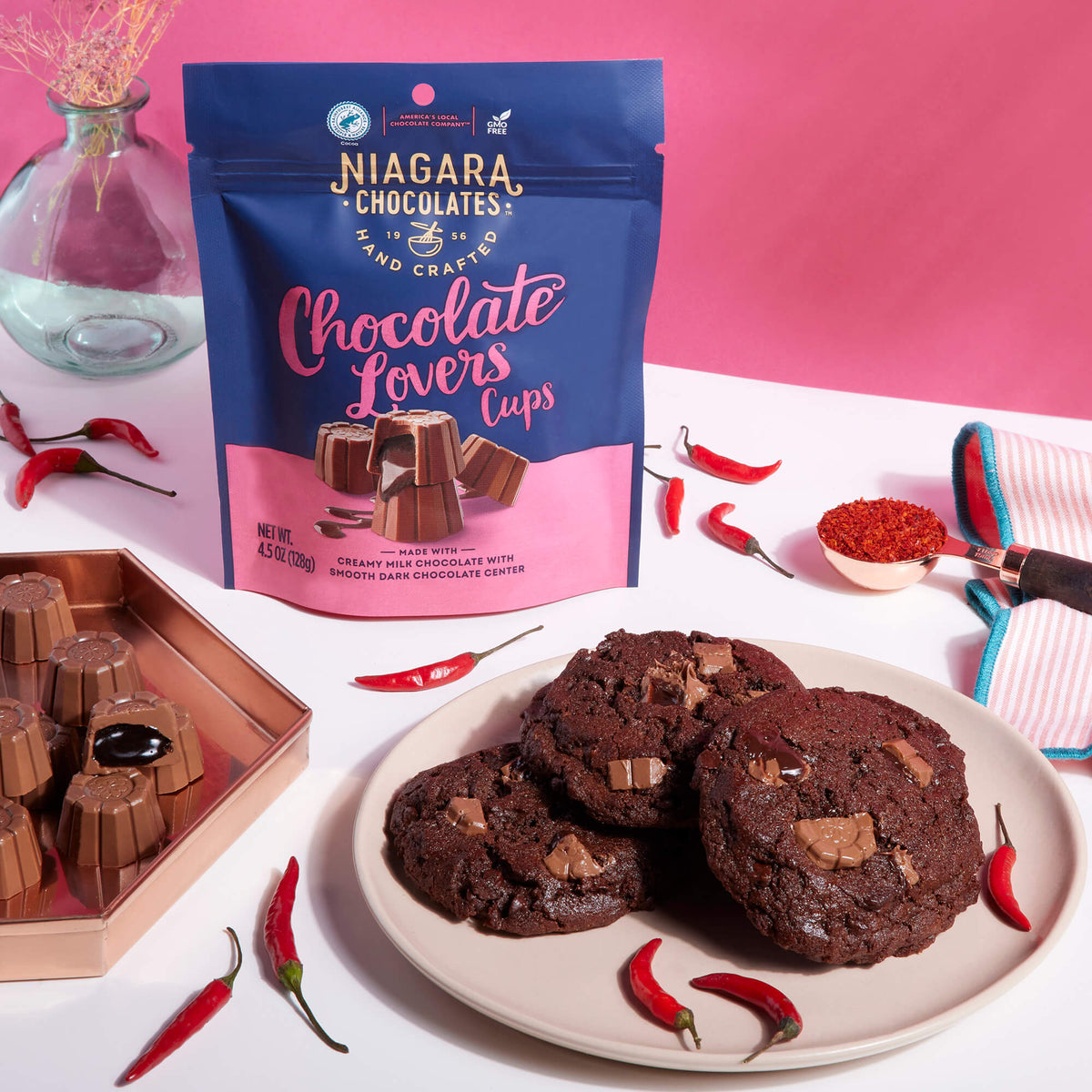 Lava Chili Pepper Cookies niagarachocolates