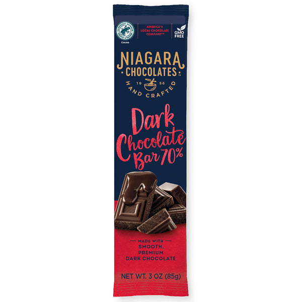 70% Dark Chocolate 3oz Bar