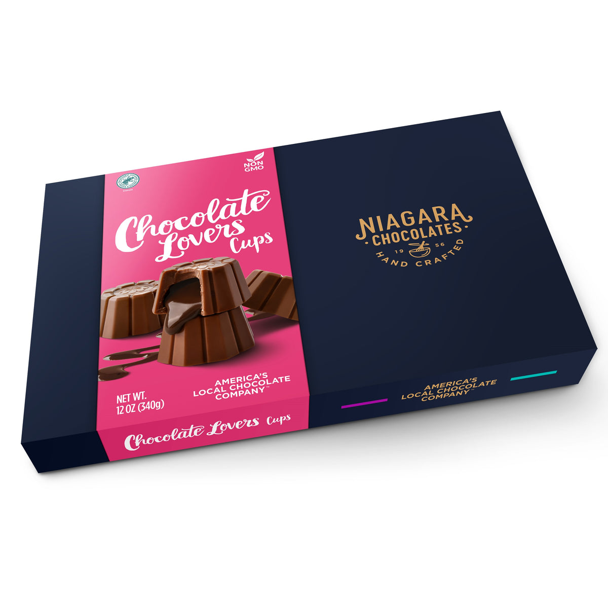 Chocolate Lovers Milk Chocolate 12oz Gift Box niagarachocolates