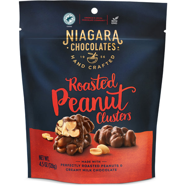 Milk Chocolate Roasted Peanut Clusters (4.5oz Bag)