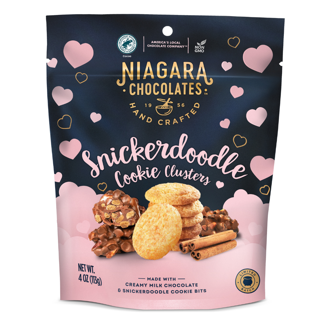 Milk Chocolate Snickerdoodle Clusters (4oz Bag) – niagarachocolates