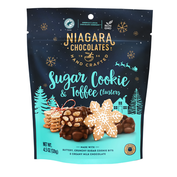 Milk Chocolate Sugar Cookie and Toffee Clusters (4.5oz Bag)